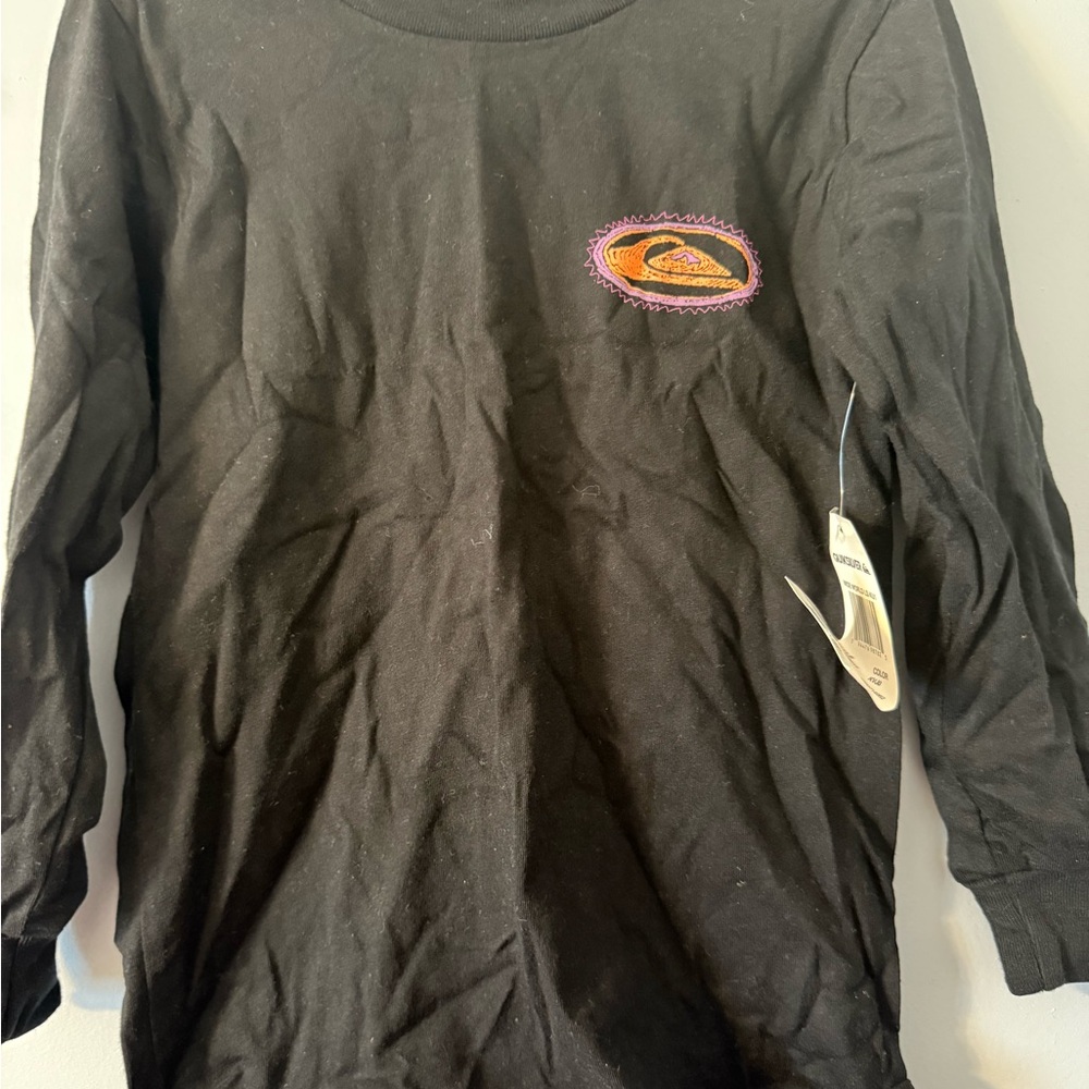 Quiksilver Black Long Sleeve Tee for Kids